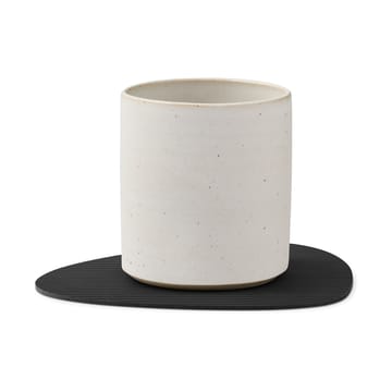 Sottobicchiere curvo Corduroy  - Nero - LIND DNA