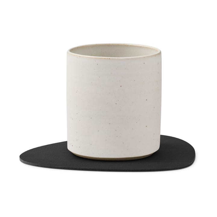 Sottobicchiere curvo Corduroy , Nero LIND DNA