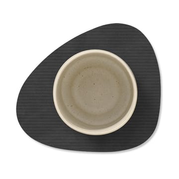 Sottobicchiere curvo Corduroy  - Nero - LIND DNA