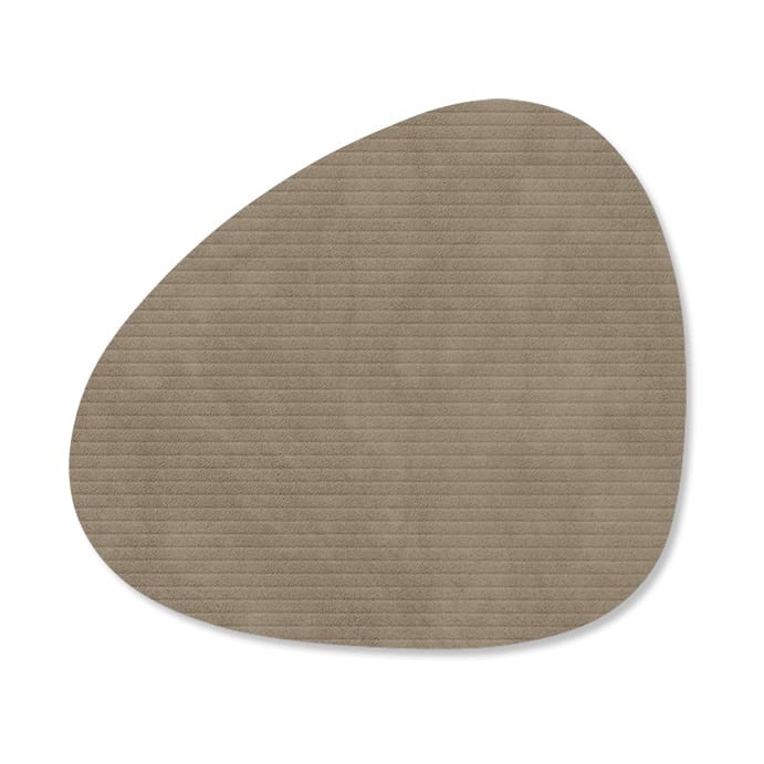 Sottobicchiere curvo Corduroy  - Nomad Grey - LIND DNA