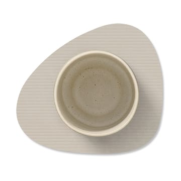 Sottobicchiere curvo Corduroy  - Oyster White - LIND DNA