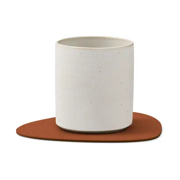 Sottobicchiere curvo Corduroy - Ruggine - LIND DNA