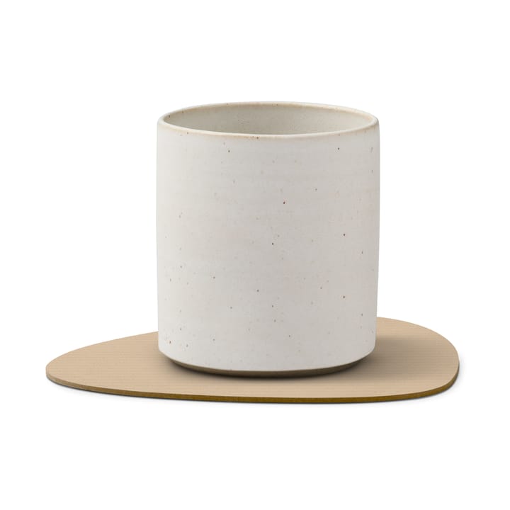 Sottobicchiere curvo Corduroy , Sand LIND DNA