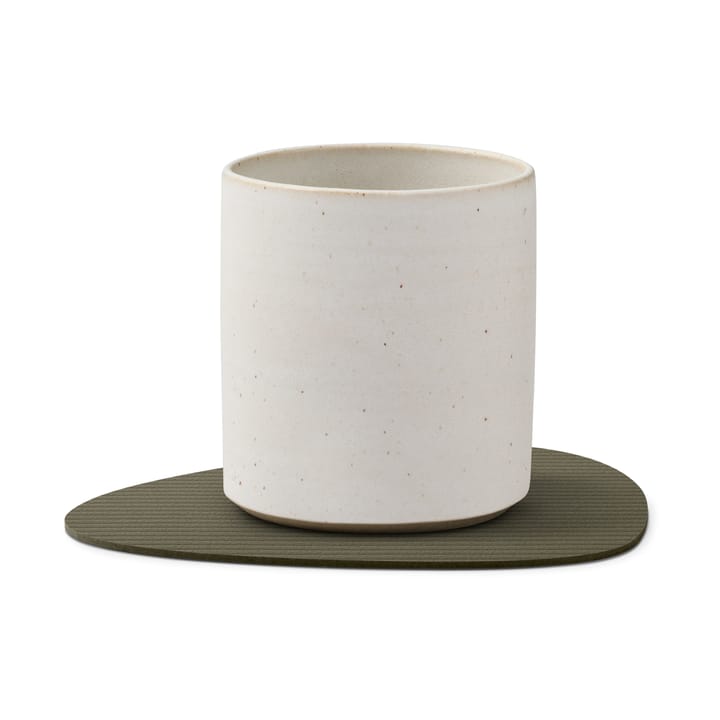Sottobicchiere curvo Corduroy , Verde militare LIND DNA
