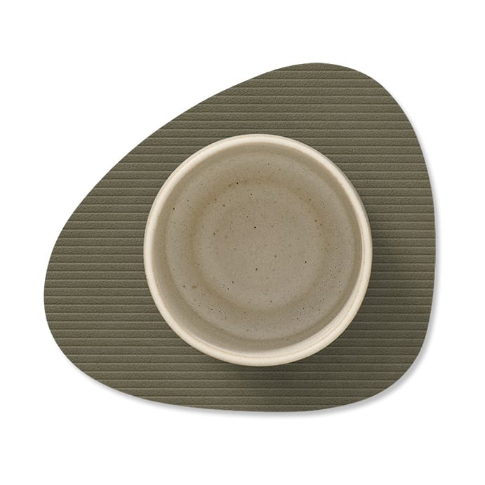 Sottobicchiere curvo Corduroy , Verde militare LIND DNA