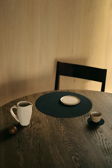 Sottobicchiere Nupo cerchio - Black ink - LIND DNA