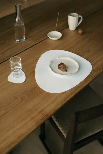 Sottobicchiere Nupo curvo - Bianco puro - LIND DNA