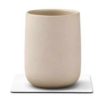 Sottobicchiere Nupo quadrato - Bianco puro - LIND DNA