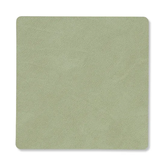 Sottobicchiere Nupo quadrato reversibile 1 pz, Verde scuro-verde oliva LIND DNA