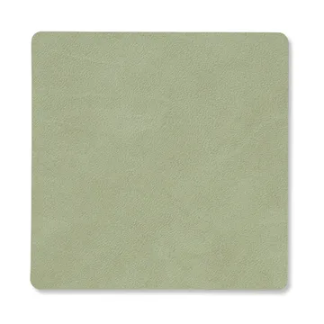 Sottobicchiere Nupo quadrato reversibile 1 pz - Verde scuro-verde oliva - LIND DNA