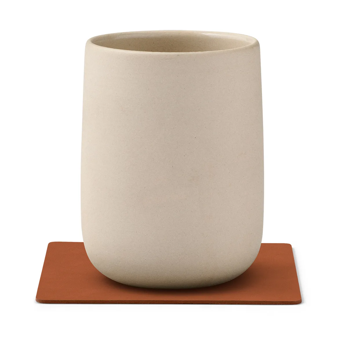 Sottobicchiere Nupo quadrato, Ruggine LIND DNA