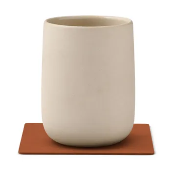 Sottobicchiere Nupo quadrato - Ruggine - LIND DNA