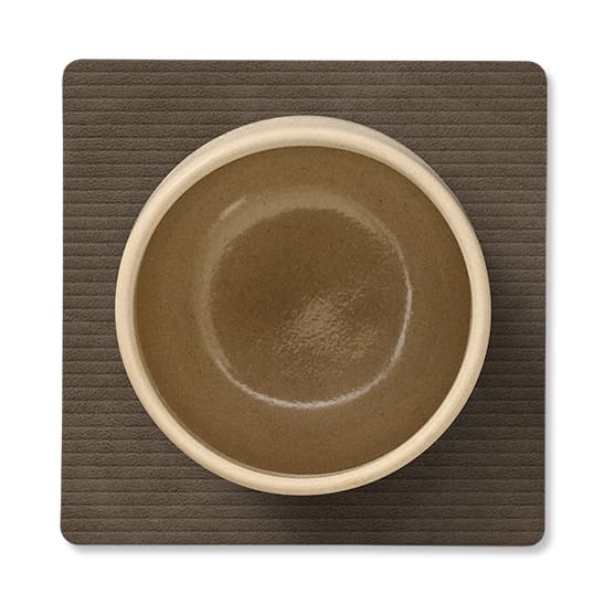 Sottobicchiere quadrato Corduroy , Caviale LIND DNA