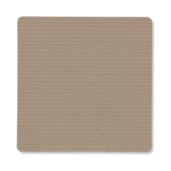 Sottobicchiere quadrato Corduroy  - Clay Brown - LIND DNA