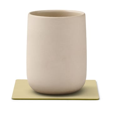 Sottobicchiere quadrato Corduroy  - Lemon Sorbet - LIND DNA