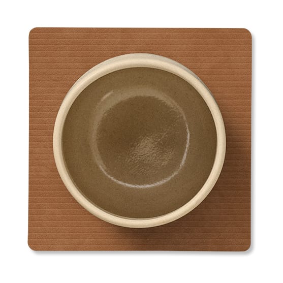 Sottobicchiere quadrato Corduroy , Natura LIND DNA