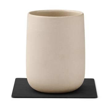 Sottobicchiere quadrato Corduroy  - Nero - LIND DNA