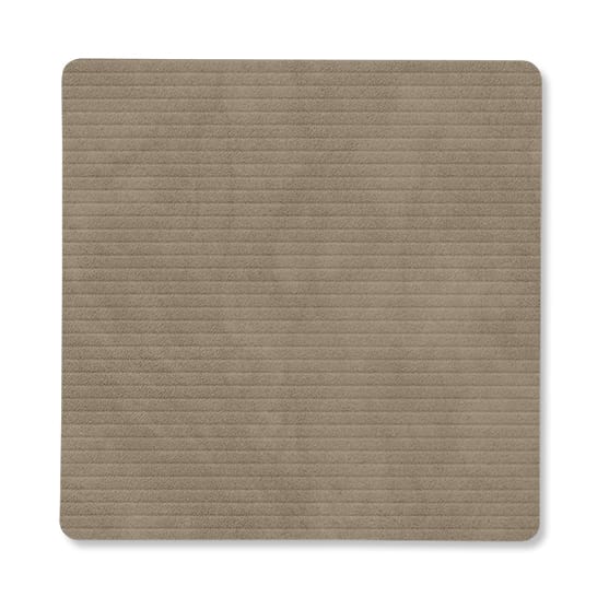 Sottobicchiere quadrato Corduroy  - Nomad Grey - LIND DNA