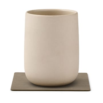 Sottobicchiere quadrato Corduroy  - Nomad Grey - LIND DNA