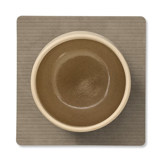 Sottobicchiere quadrato Corduroy , Nomad Grey LIND DNA