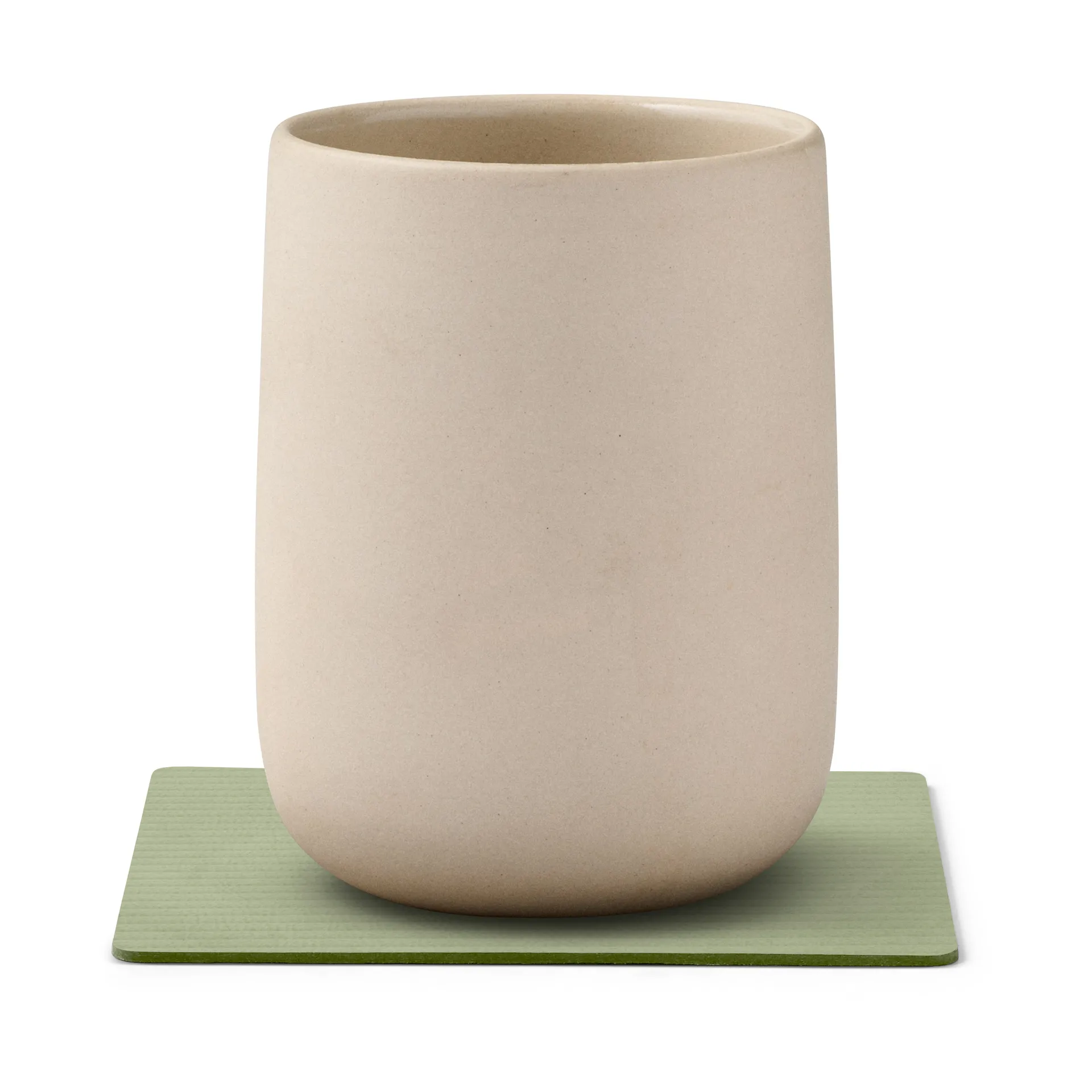 Sottobicchiere quadrato Corduroy , Olive Green LIND DNA