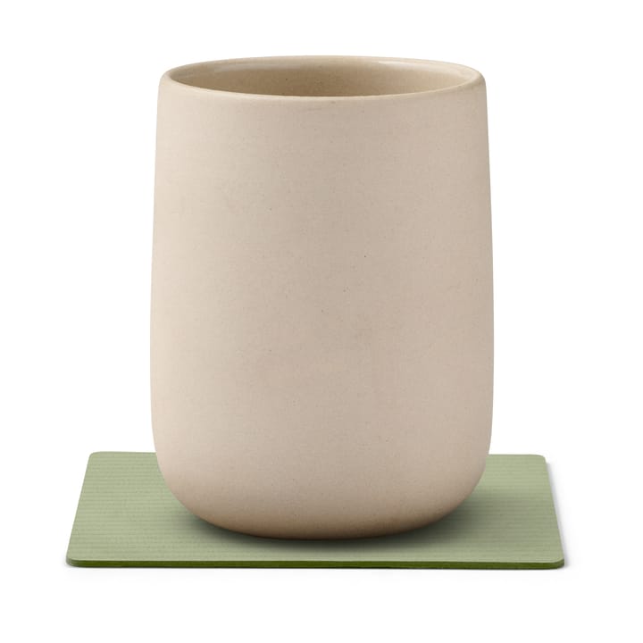 Sottobicchiere quadrato Corduroy , Olive Green LIND DNA