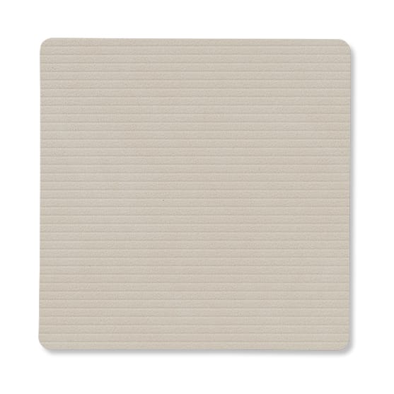 Sottobicchiere quadrato Corduroy  - Oyster White - LIND DNA