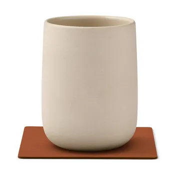 Sottobicchiere quadrato Corduroy - Ruggine - LIND DNA