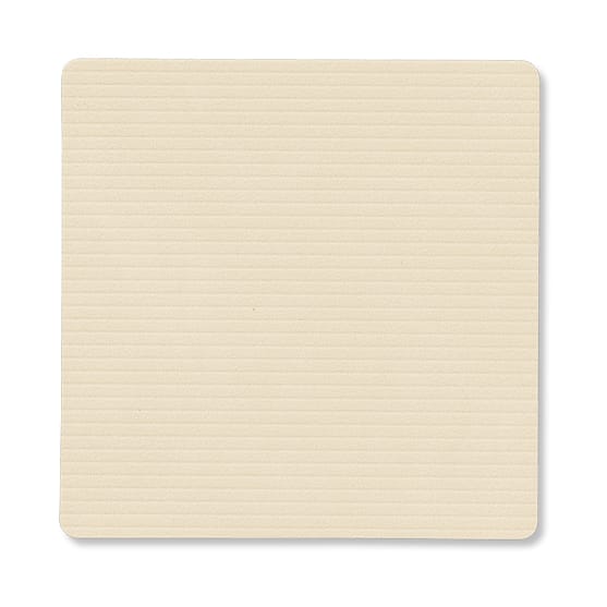 Sottobicchiere quadrato Corduroy  - Vaniglia - LIND DNA