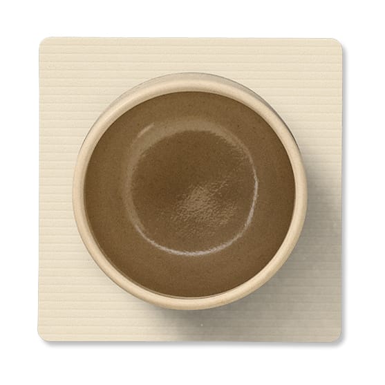 Sottobicchiere quadrato Corduroy , Vaniglia LIND DNA