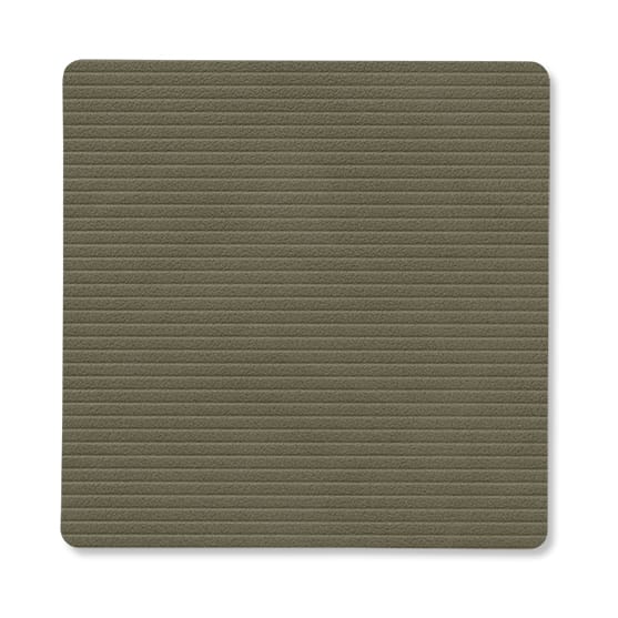 Sottobicchiere quadrato Corduroy  - Verde militare - LIND DNA