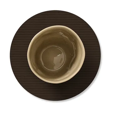 Sottobicchieri in velluto a coste - Hazel, cerchio - LIND DNA