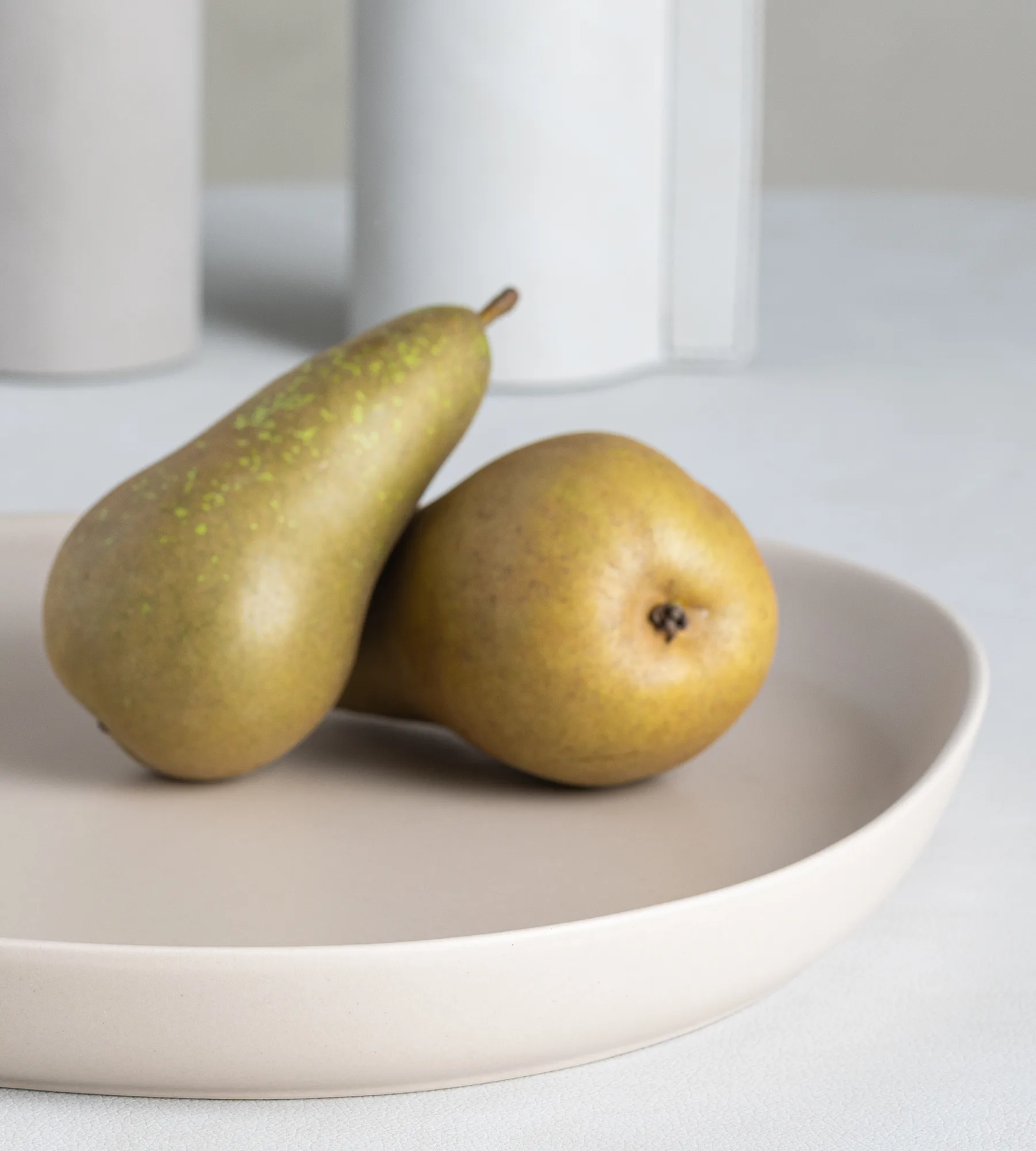 Sottopiatto Curve Gres 30x35 cm, Sand LIND DNA