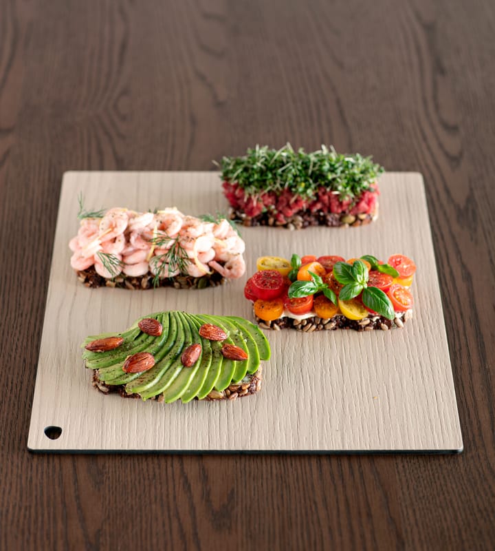 Tagliere Cut & Serve quadrato L, Frassino LIND DNA
