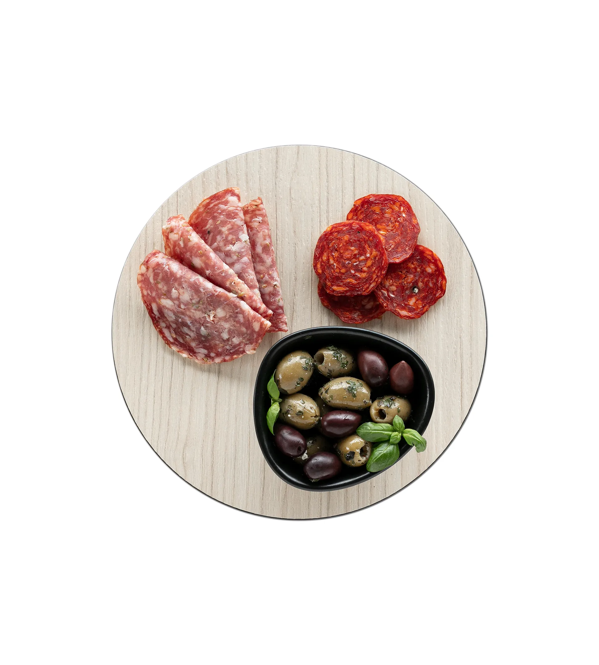 Tagliere Cut & Serve rotondo S, Frassino LIND DNA