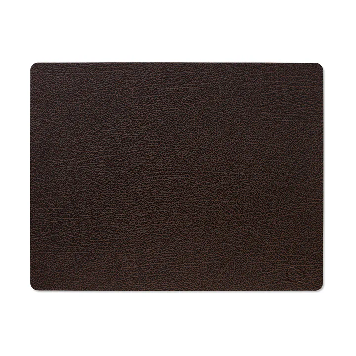 Tovaglietta Bull quadrata - marrone, 45x35 cm - LIND DNA