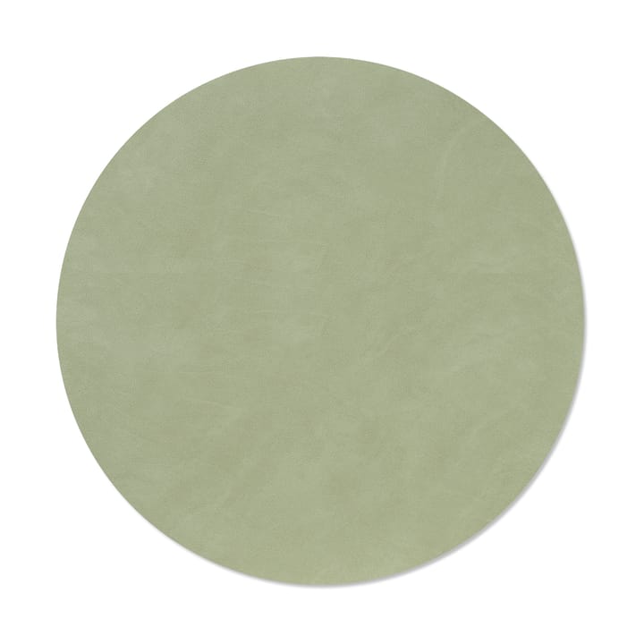 Tovaglietta cerchio Nupo reversibile XL 1 pz, Verde scuro-verde oliva LIND DNA