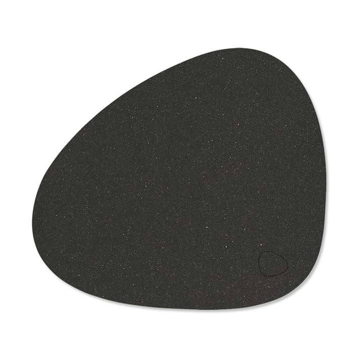 Tovaglietta Core curva S - Flecked anthracite - LIND DNA