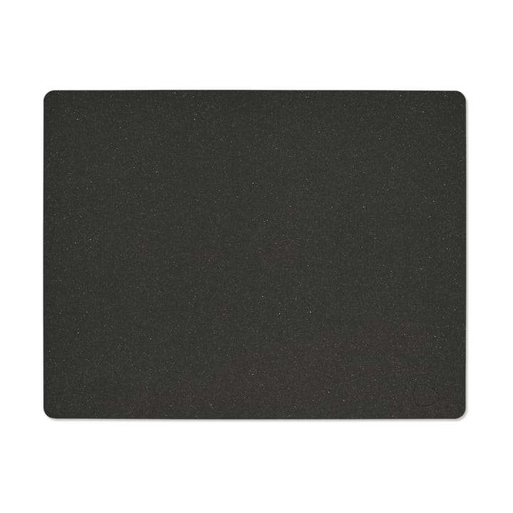 Tovaglietta Core quadrata L - Flecked anthracite - LIND DNA