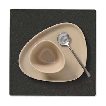 Tovaglietta Core quadrata S - Flecked anthracite - LIND DNA