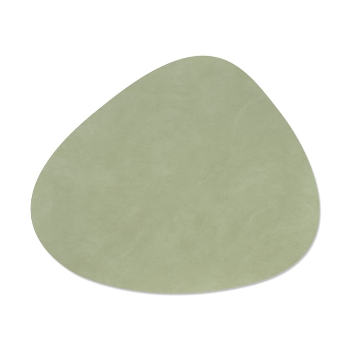Tovaglietta curva Nupo L reversibile 1 pz, Verde scuro-verde oliva LIND DNA