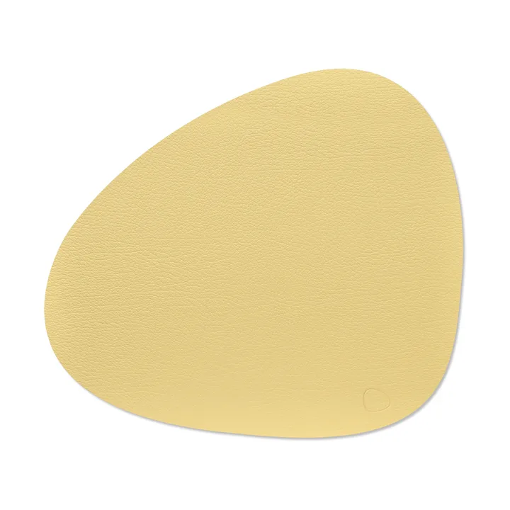 Tovaglietta Hippo curve - oro, 44x37 cm - LIND DNA
