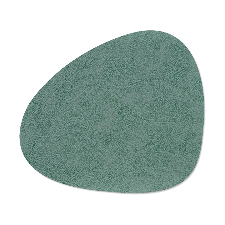 Tovaglietta Hippo curve - pastel green, 44x37 cm - LIND DNA