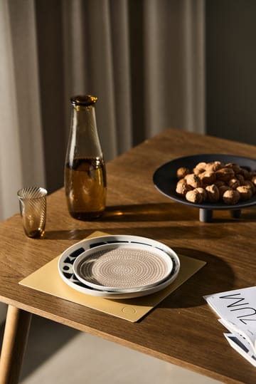 Tovaglietta Hippo square S - oro - LIND DNA