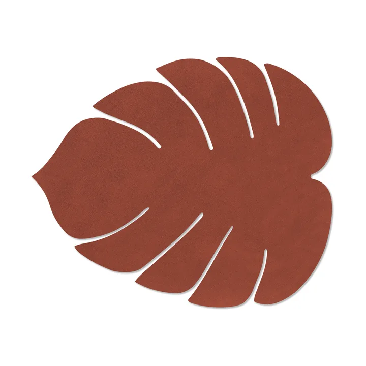 Tovaglietta Monstera Leaf Nupo L - Sienna, 42x35 cm - LIND DNA