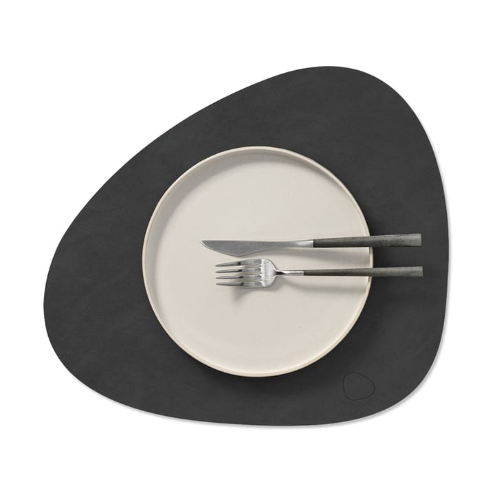 Tovaglietta Nupo arrotondata M, Black LIND DNA