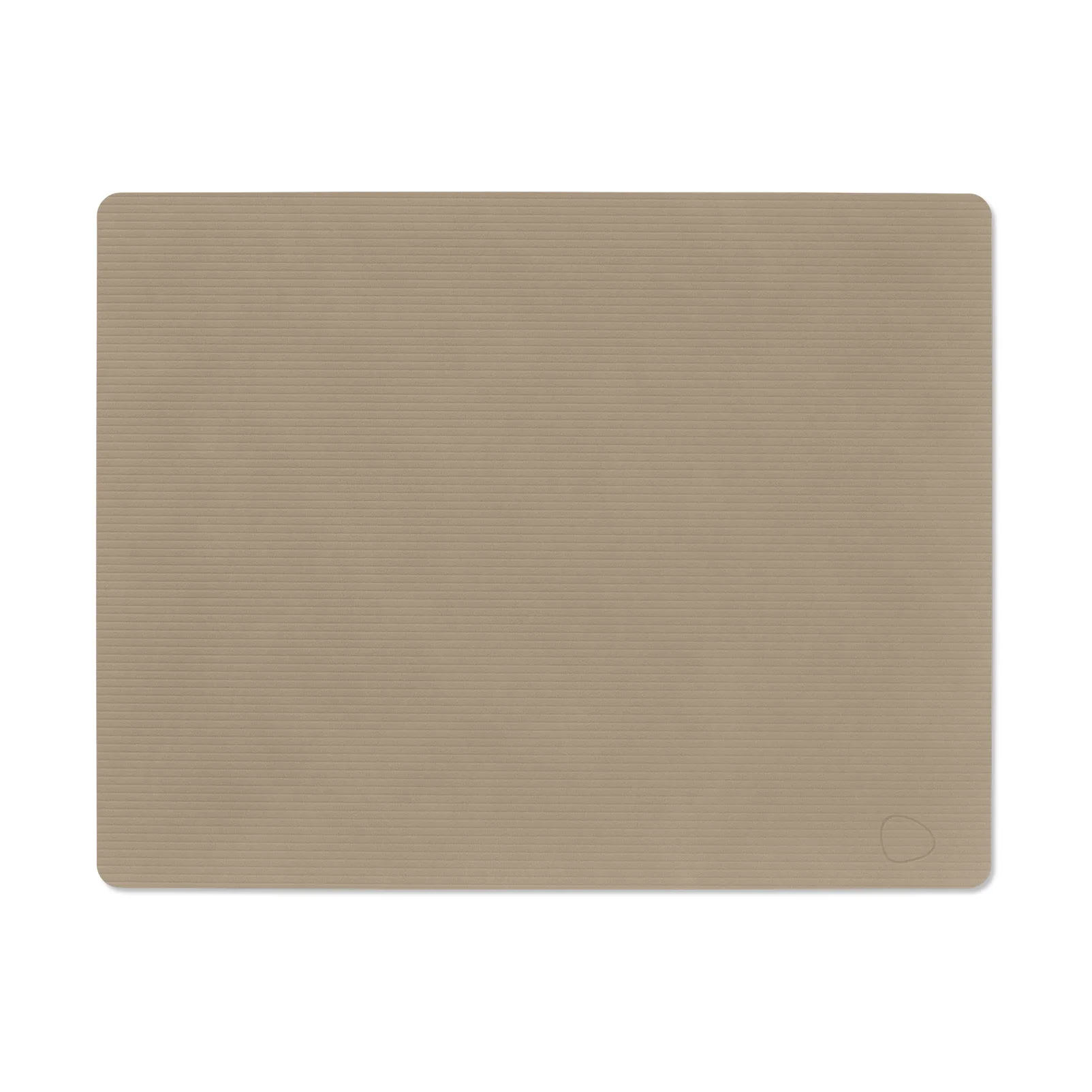 Tovaglietta quadrata L Corduroy , Clay Brown LIND DNA