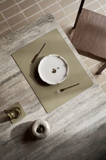 Tovaglietta quadrata L Corduroy  - Herbal Dust - LIND DNA