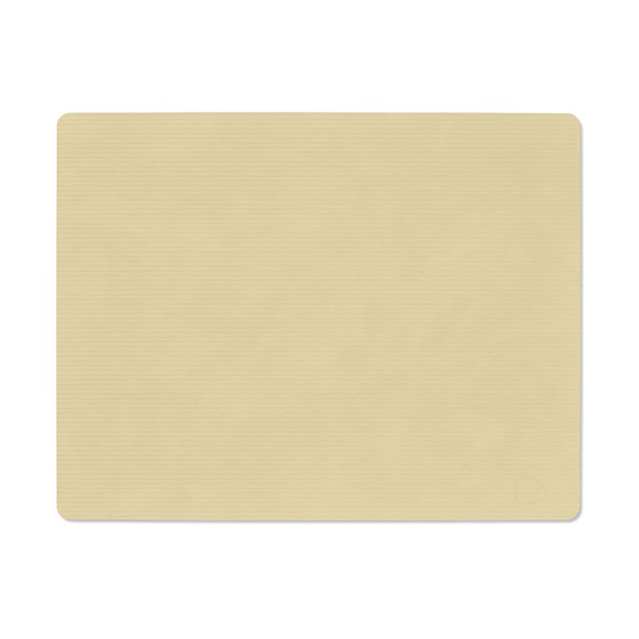 Tovaglietta quadrata L Corduroy  - Lemon Sorbet - LIND DNA