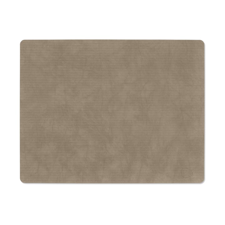 Tovaglietta quadrata L Corduroy  - Nomad Grey - LIND DNA